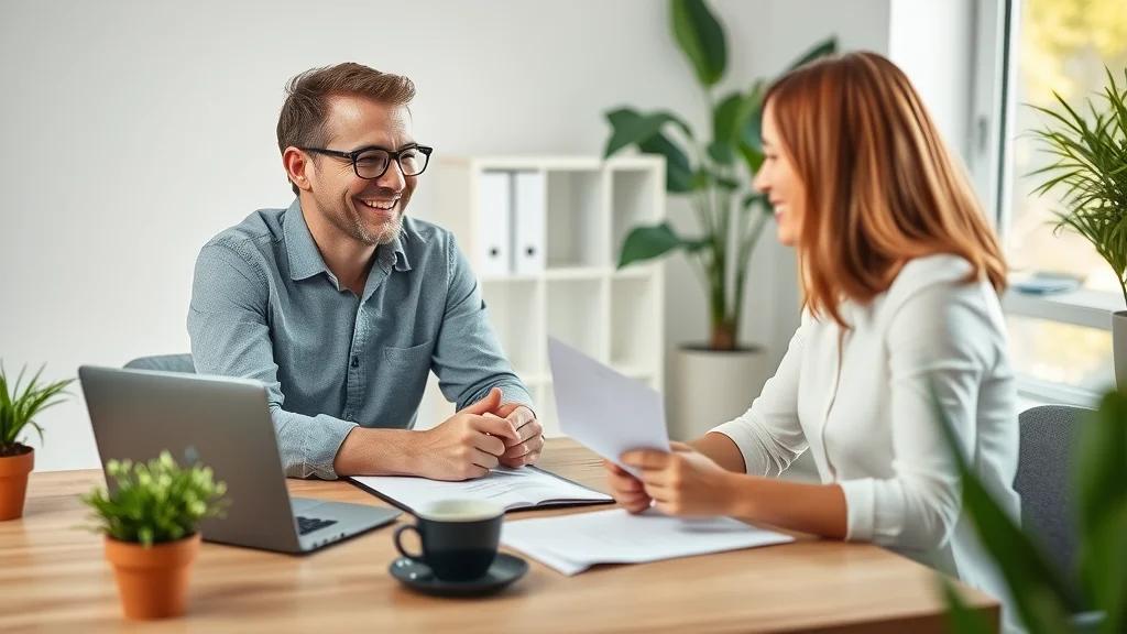 Business owner and accountant working together to review year-end deductions in small business planning