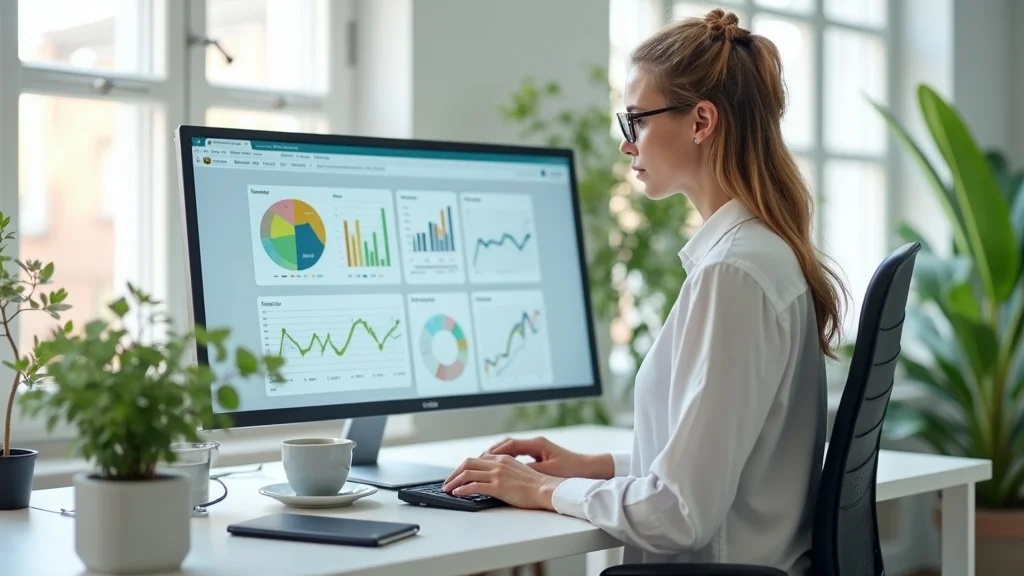 Bookkeeper using software to resolve chronic disorganization in business bookkeeping