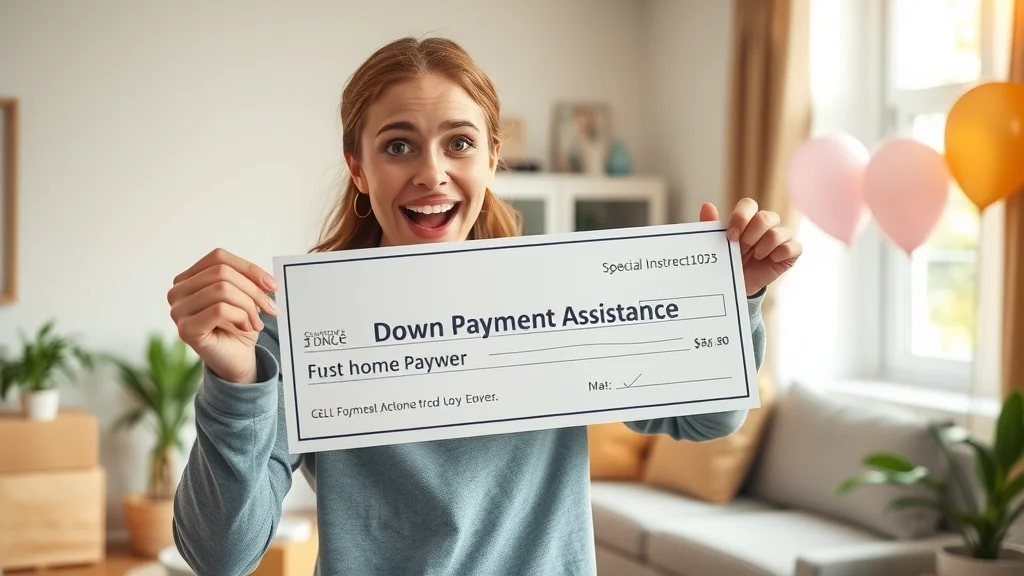Hopeful homebuyer celebrating maximum down payment assistance from covenant homeownership program in Washington