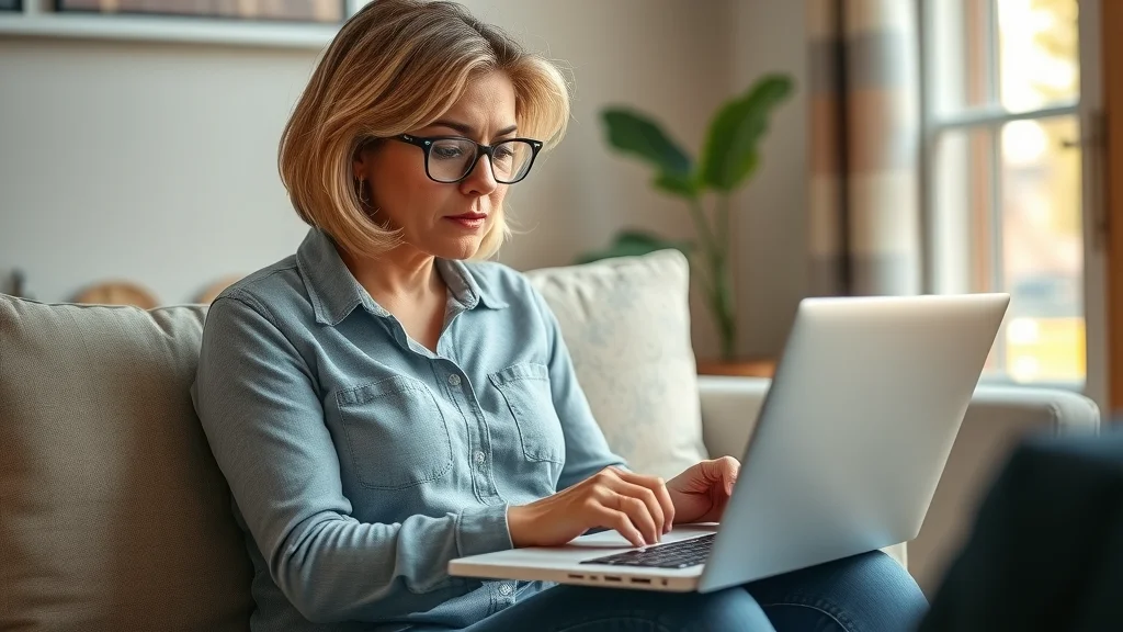 Sacramento CA patient researching best Sacramento chiropractor reviews online at home