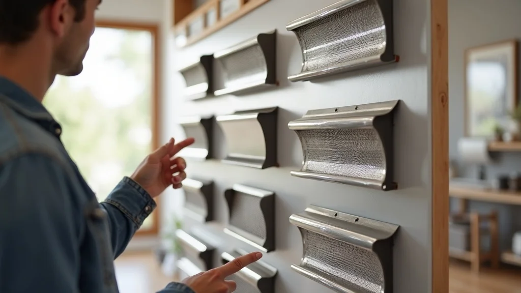 Different types of gutter guards displayed, emphasizing that gutter guard selection and customization is crucial for effective protection Different types of gutter guards displayed, emphasizing that gutter guard selection and customization is crucial for effective protection