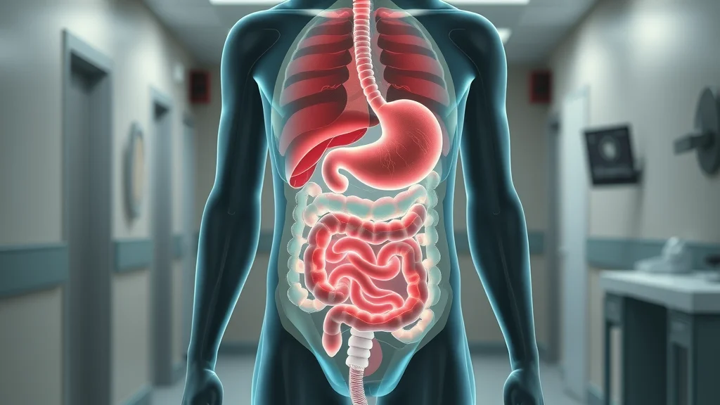 Healthy digestive system illustration showing gut health benefits in Gig Harbor WA