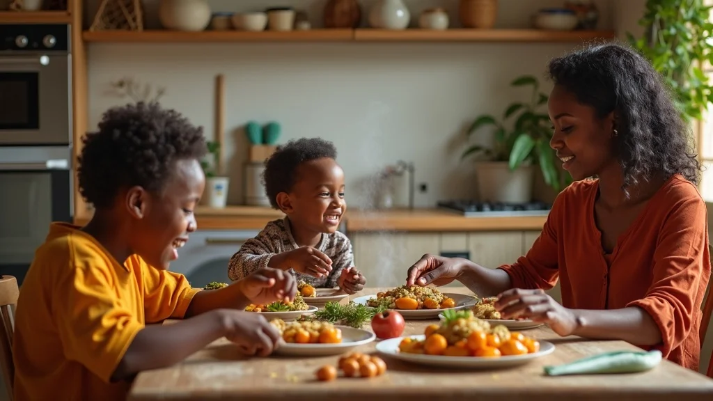 AGOA Africa agriculture exports USA: African farming family celebrating export successes at home