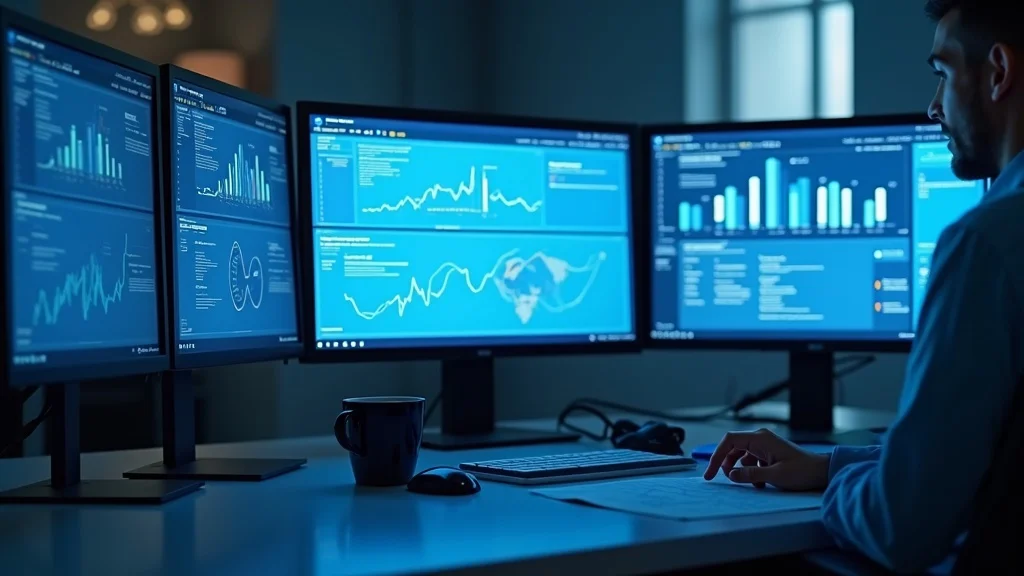 Digital ad platforms for accounting firms displayed on screens: Google Ads, Facebook Ads, LinkedIn Ads dashboards, comparison for online ads for accountants