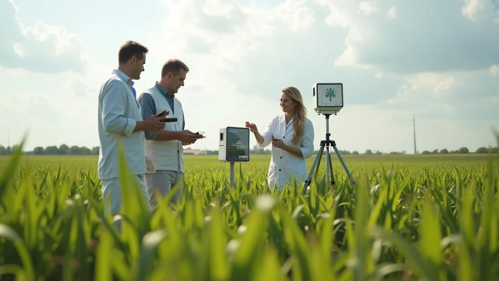 Agricultural sensors and researchers for smart agriculture policy