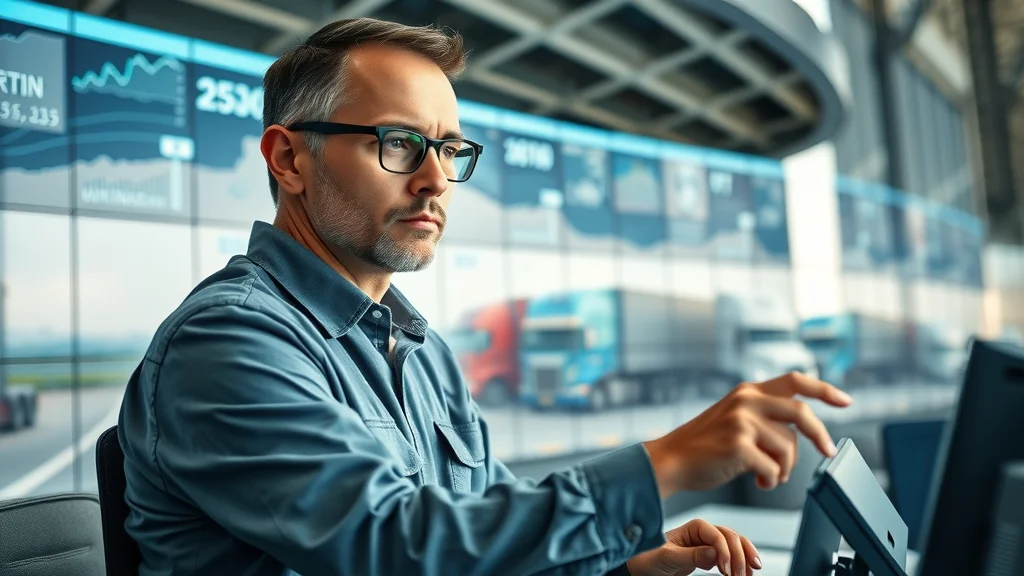 trucking management software real-time dashboard fleet management logistics