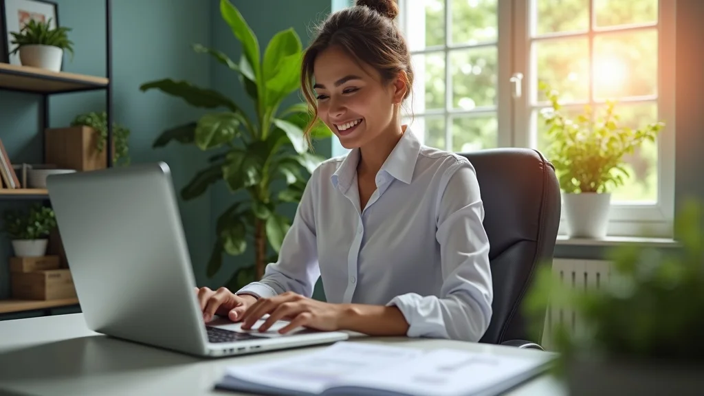 Accountant composing personalized referral email campaign to increase referrals for CPA firm