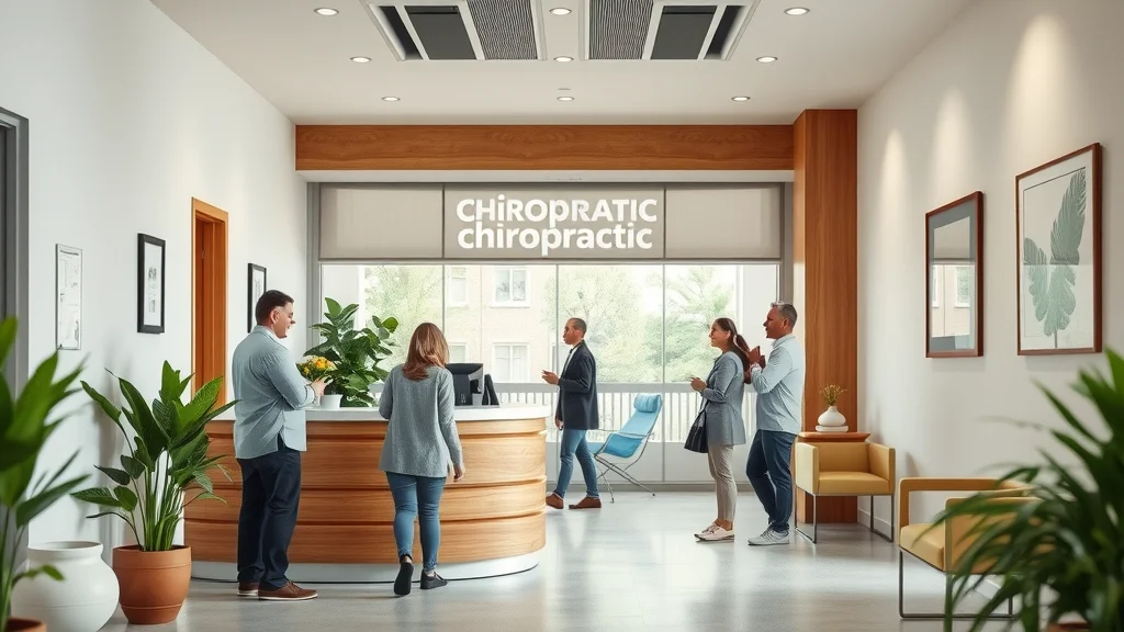 Welcoming chiropractic clinic entrance with inviting, professional reception area—how to choose the best chiropractor