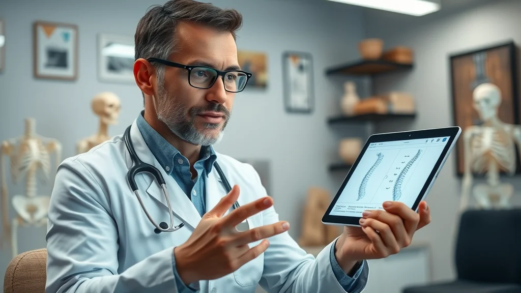 Chiropractor explaining personalized treatment plan—clear communication, how to choose the best chiropractor