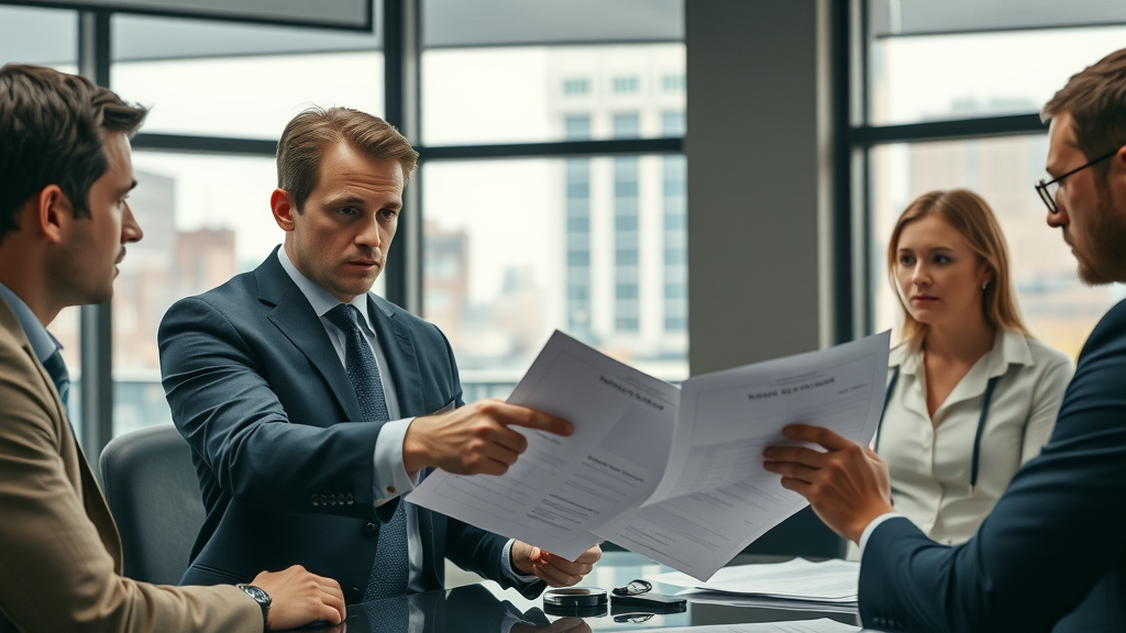 law firm Cullman attorney analyzing legal documents in Cullman AL