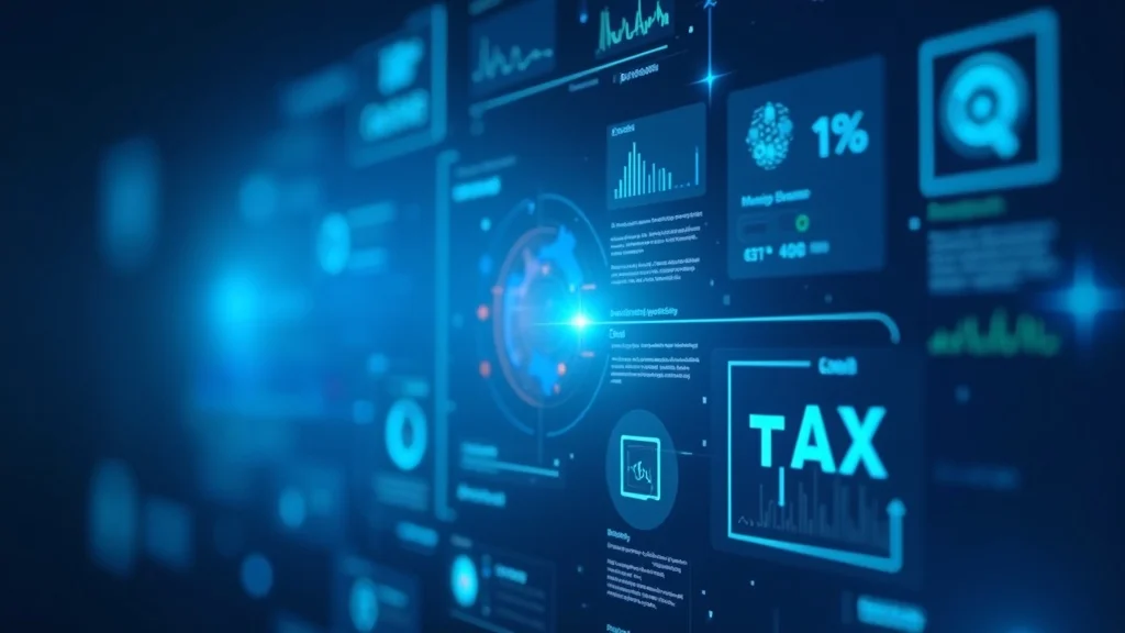 Online tax prep platform comparison: Collage of tax software dashboard features and usability icons