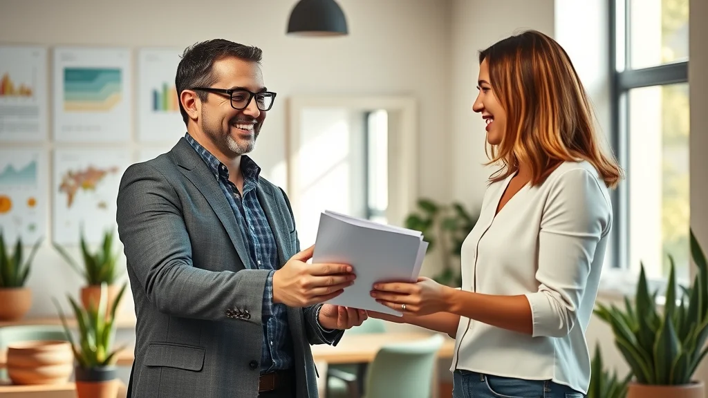 Entrepreneur and advisor collaborating on business finances and tax planning for retirement success